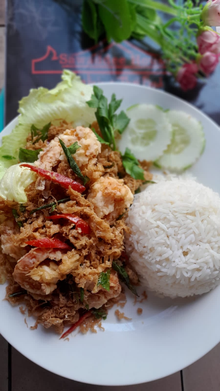 E17CH/PR Butter Chicken or Prawn with Rice or Fried Rice