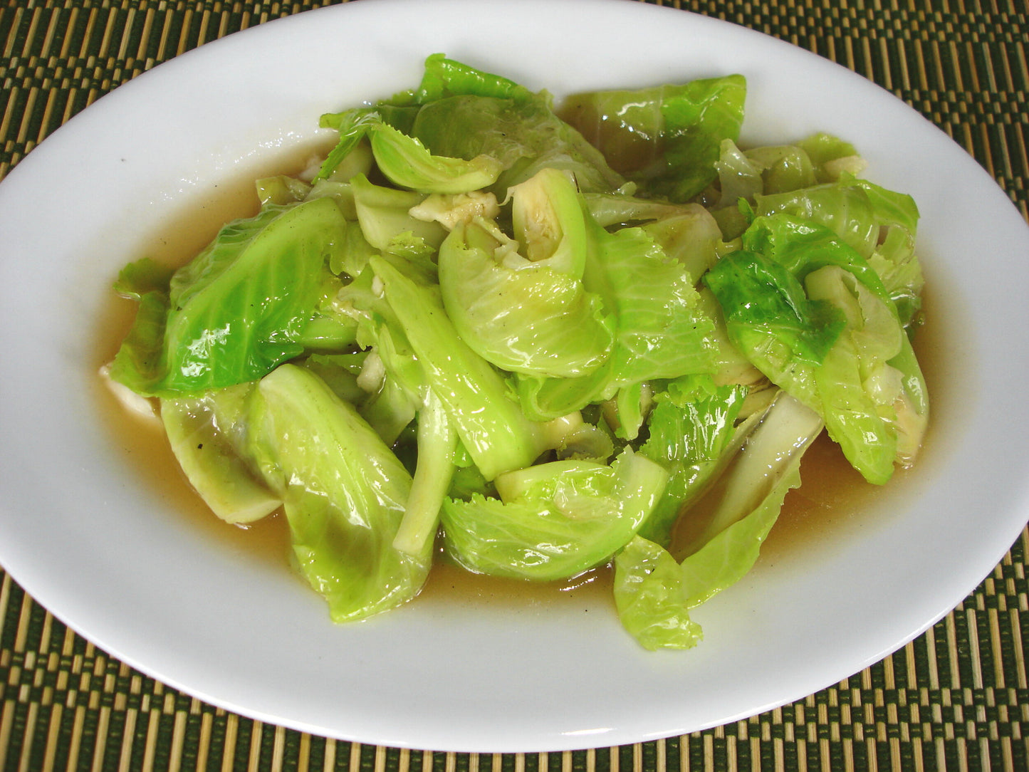 M06 Stir-Fried Baby Kailan with Salted Fish / ผัดคะน้าปลาเค็ม