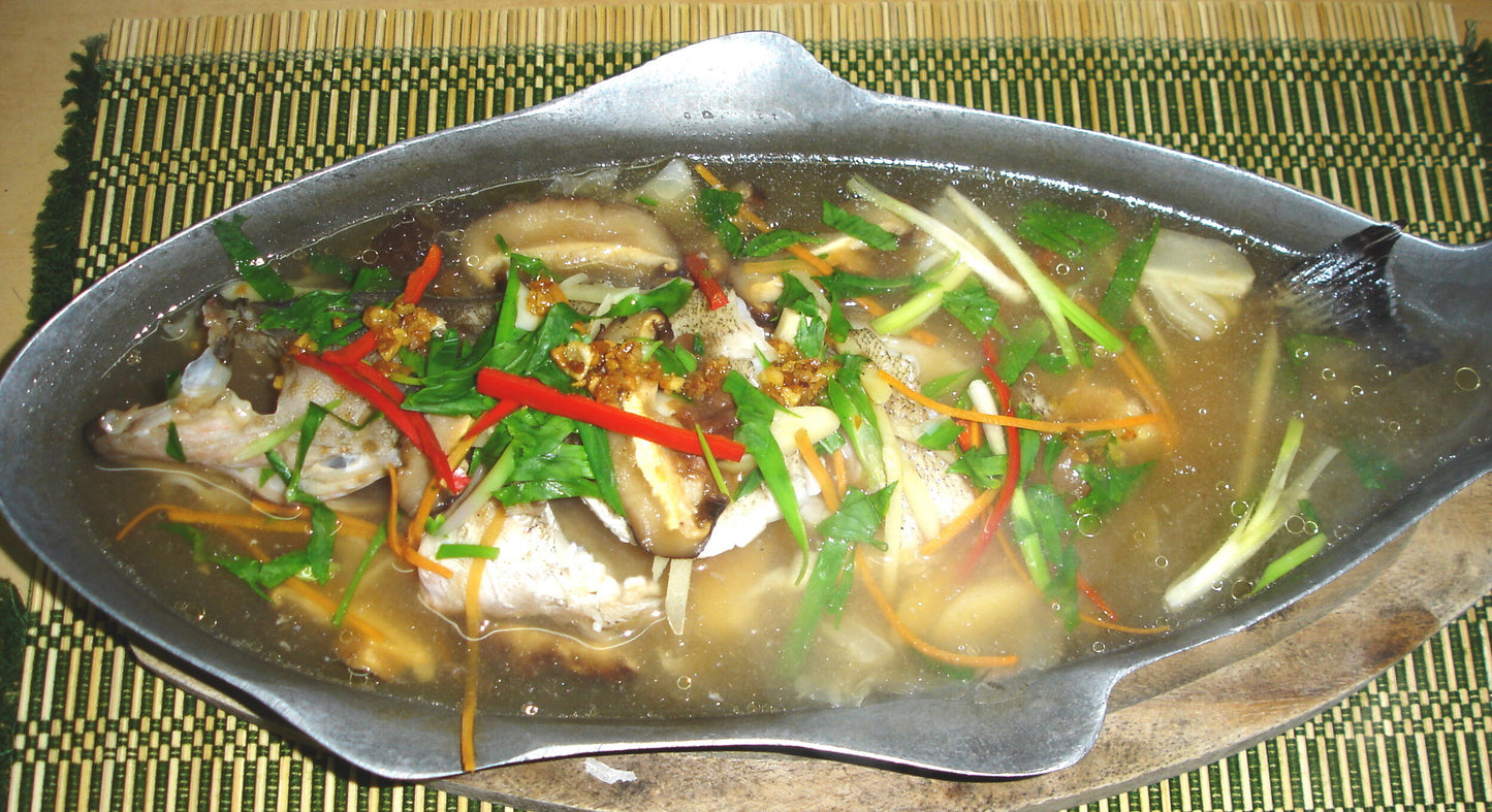 K07 Fried Fish in Red Curry