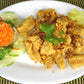 E03SQ Fried Garlic Squid / ปลาหมึกทอดกระเทียม